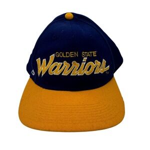 Vintage Golden State Warriors Sports Specialties Script Wool Fitted Hat 7 - 1/8